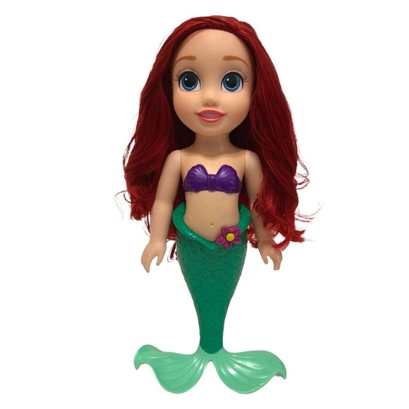 Tolly Tots Limited Little Mermaid Ariel Doll Animator Face Stands Display 14" - Picture 1 of 12